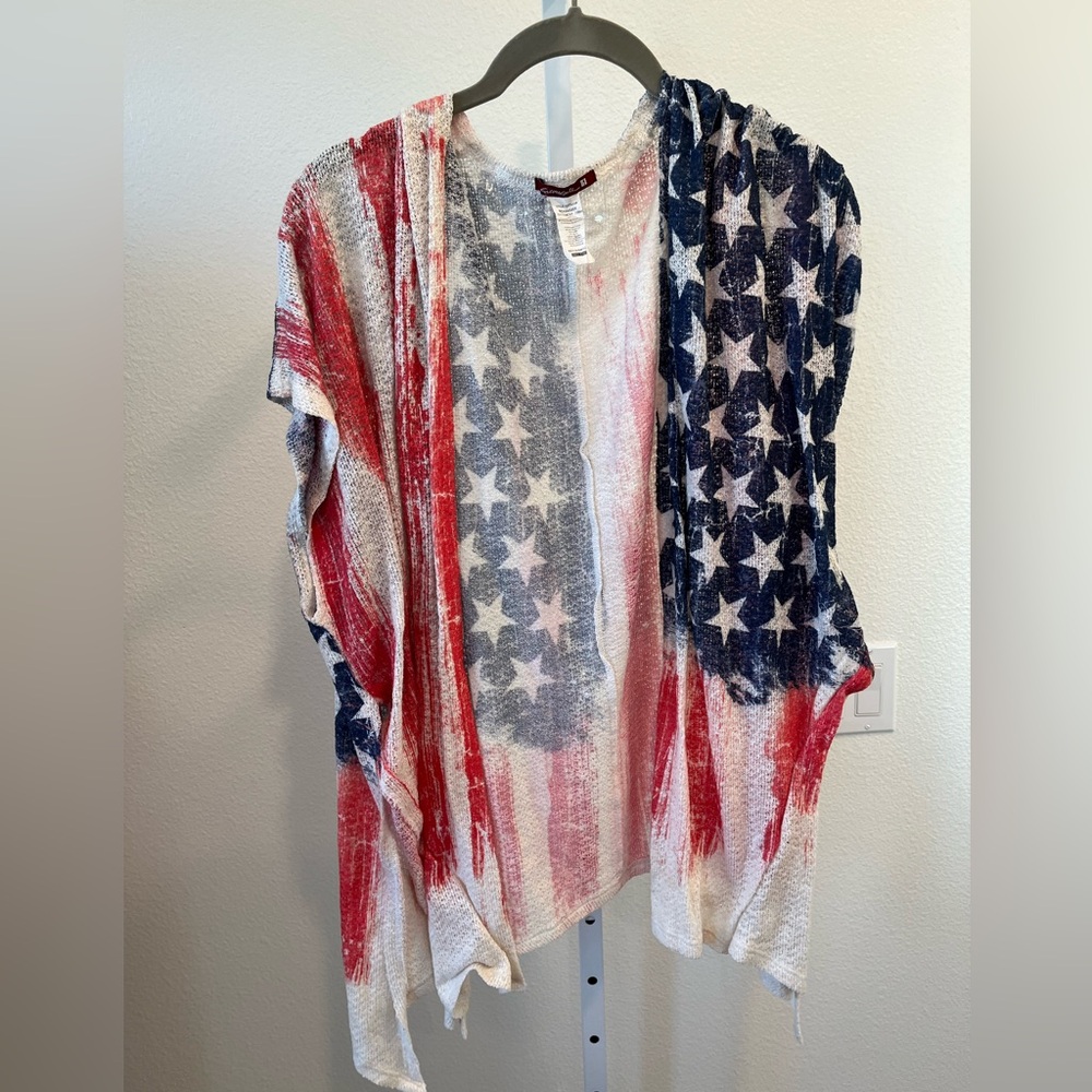 American Flag Inspired Kimono